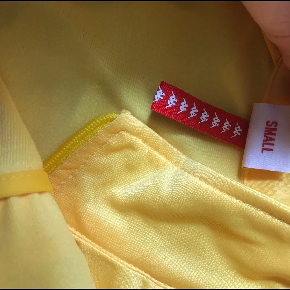 Women’s KAPPA yellow BANDA ANNISTON JACKET NWOT! Great condition! - Picture 3 of 8